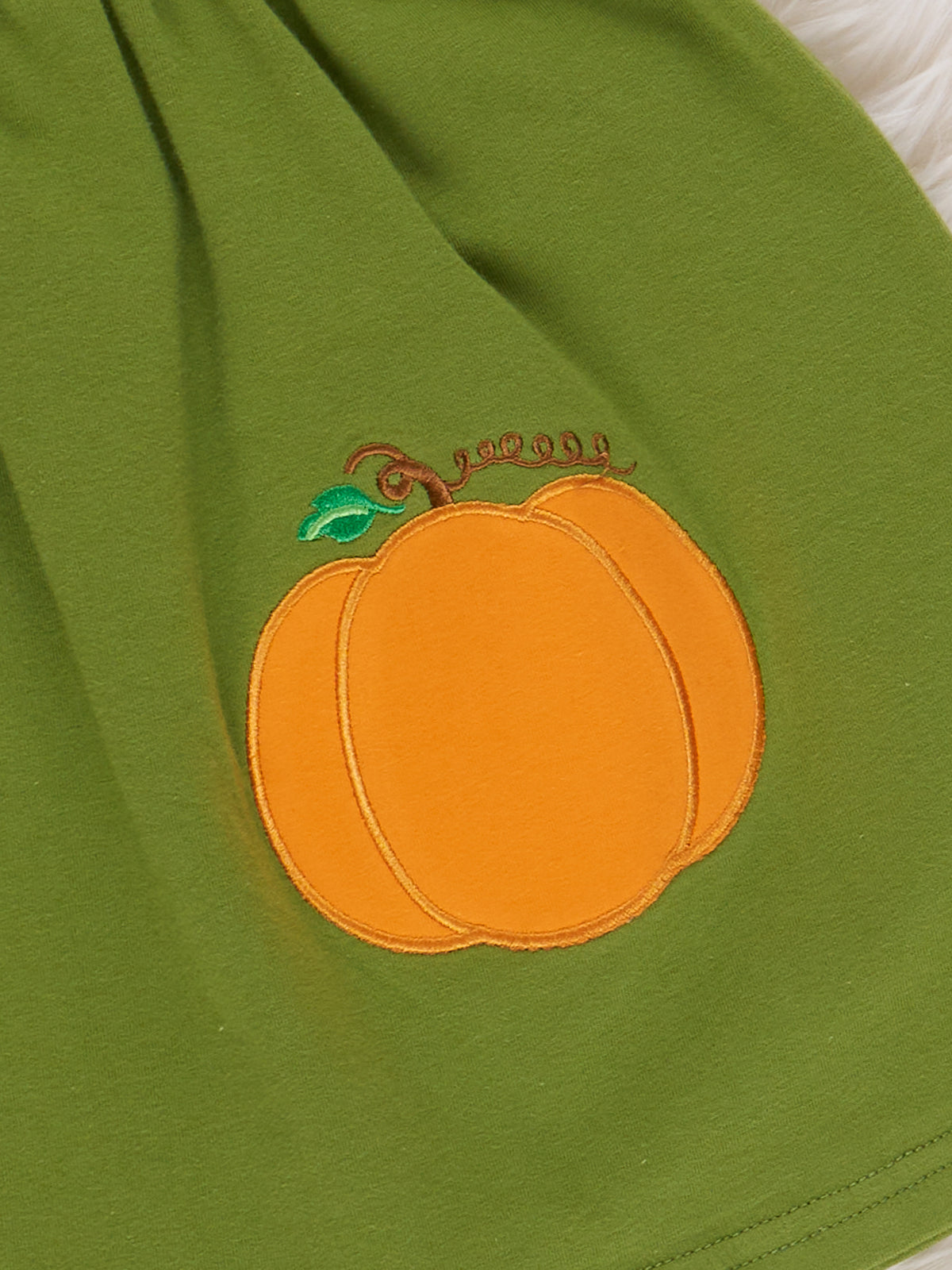 Growing Pumpkin Vine Overall Dress Set - Marie Nicole Clothing