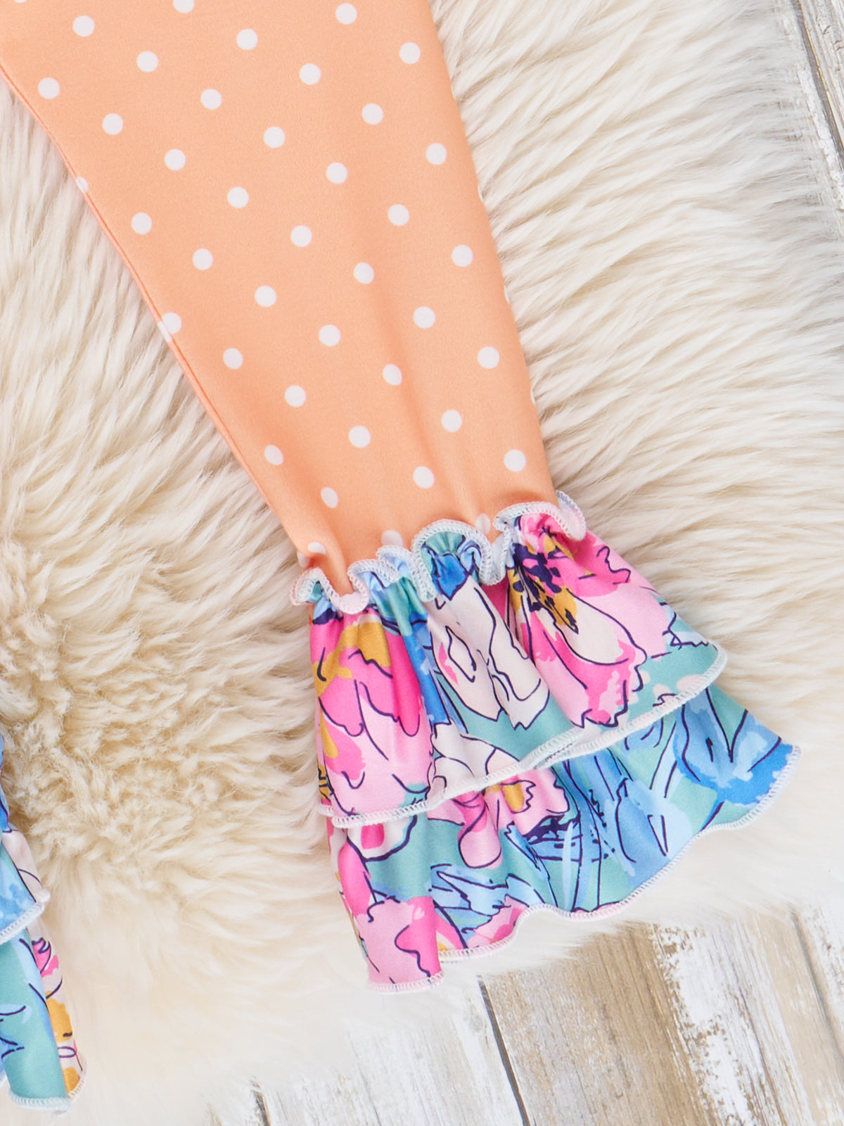 Floral Daydream Ruffle Outfit - Marie Nicole Clothing