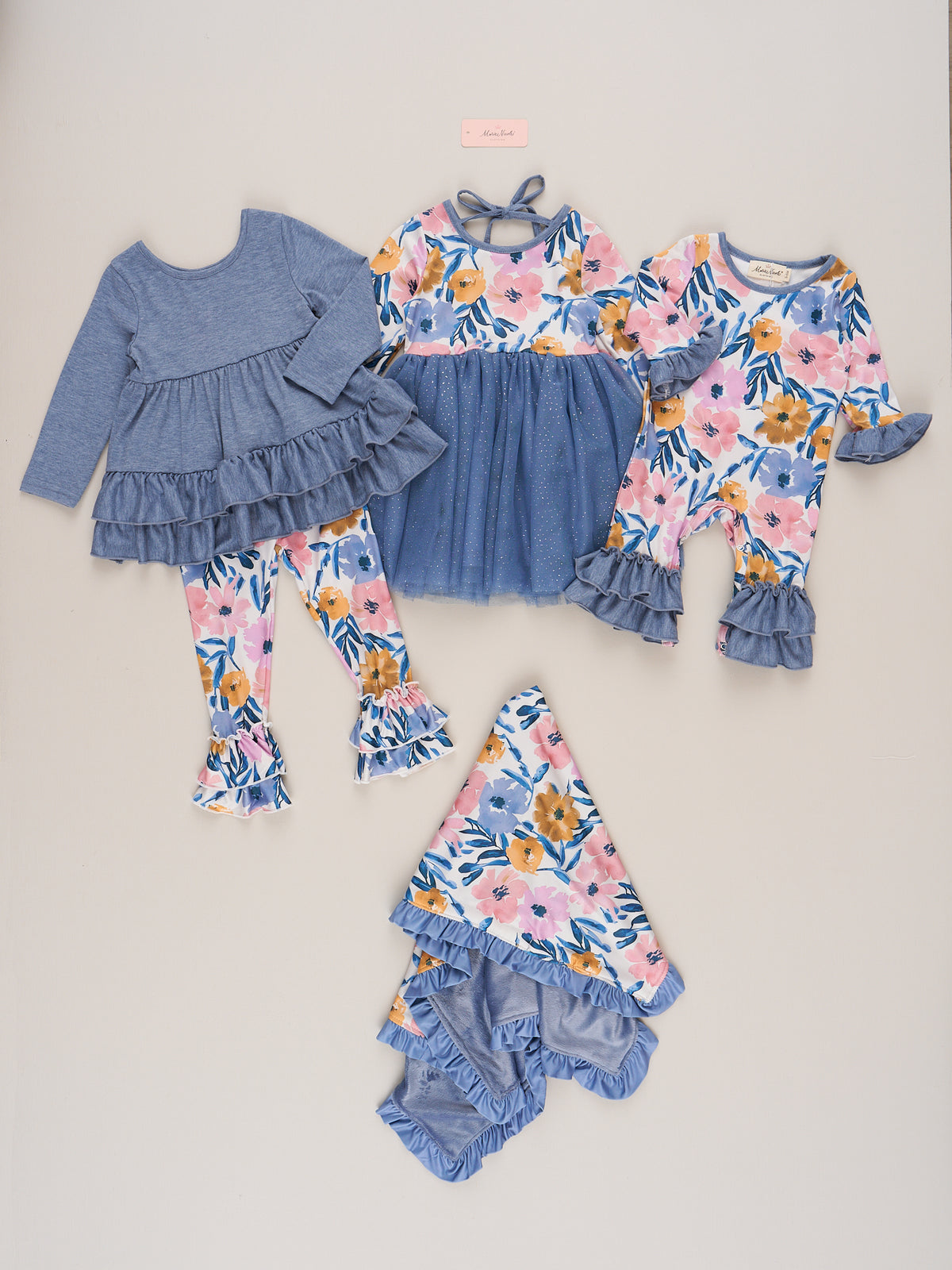 Magnolia Run Ruffle Outfit - Marie Nicole Clothing
