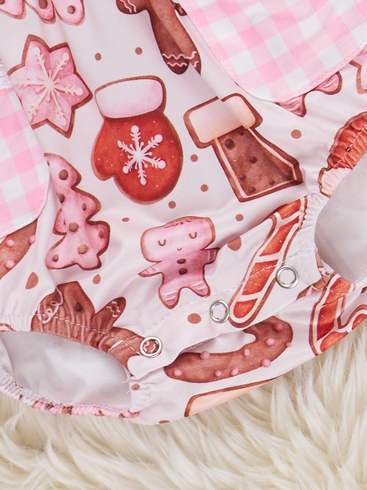 Christmas Bakery Bubble Romper - Marie Nicole Clothing