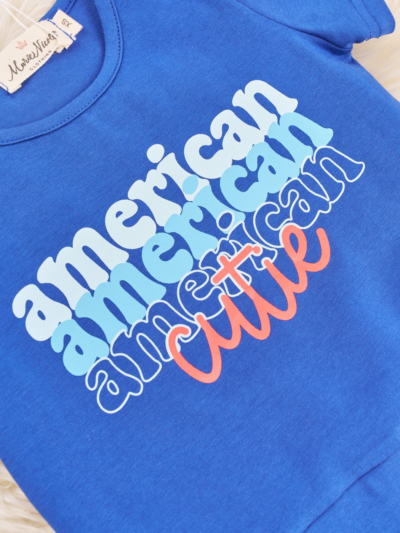 "American Cutie" Ruffle Outfit - Marie Nicole Clothing