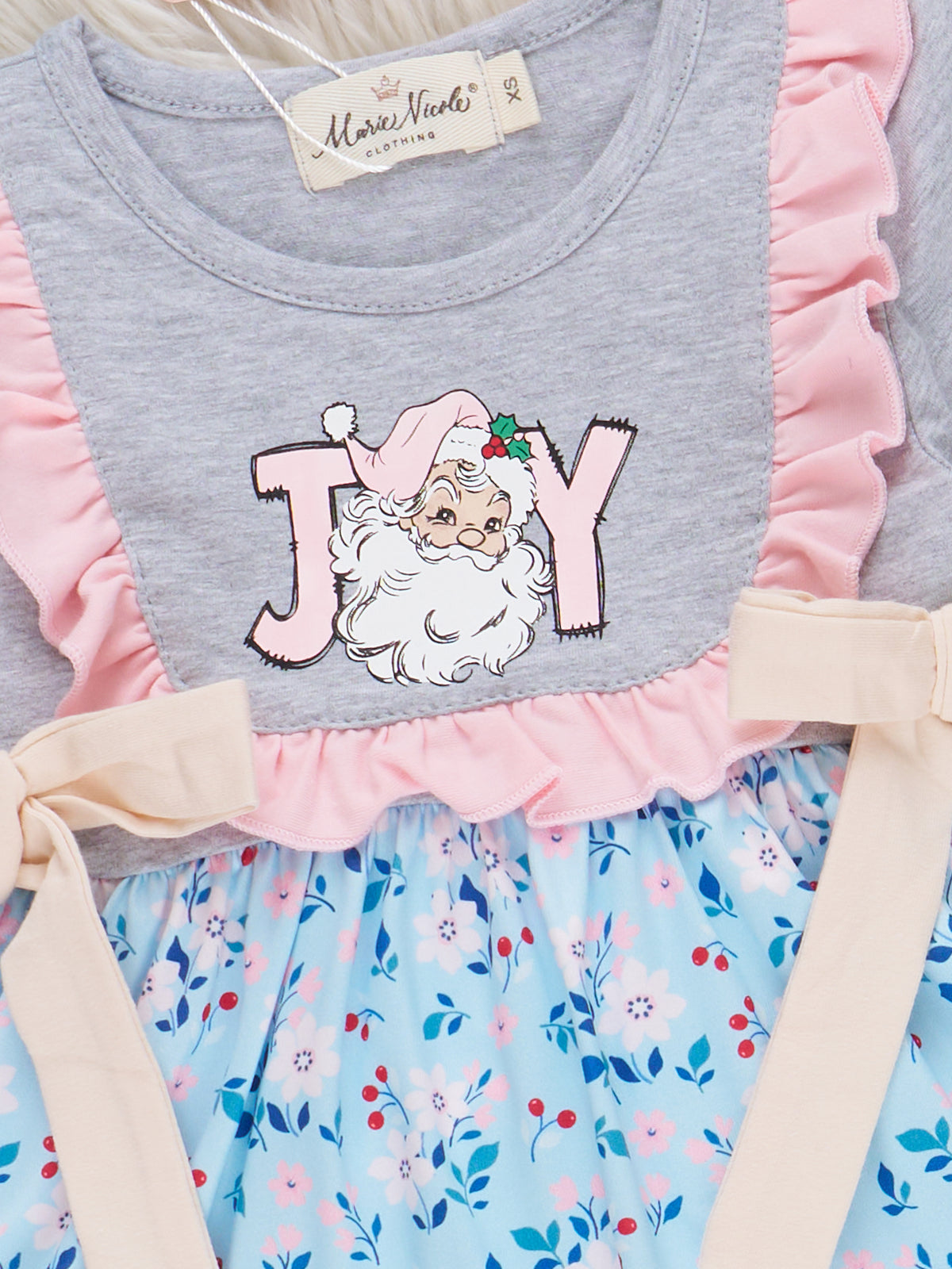 Joyful Blooms Ruffle Outfit - Marie Nicole Clothing