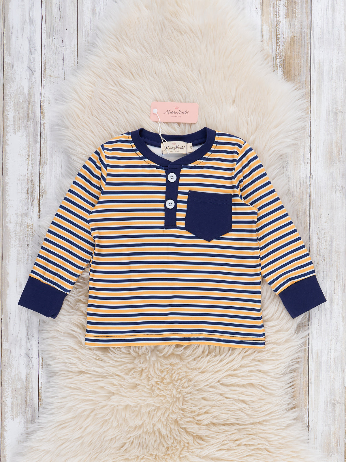 Midnight Blooms Pocket Shirt - Marie Nicole Clothing