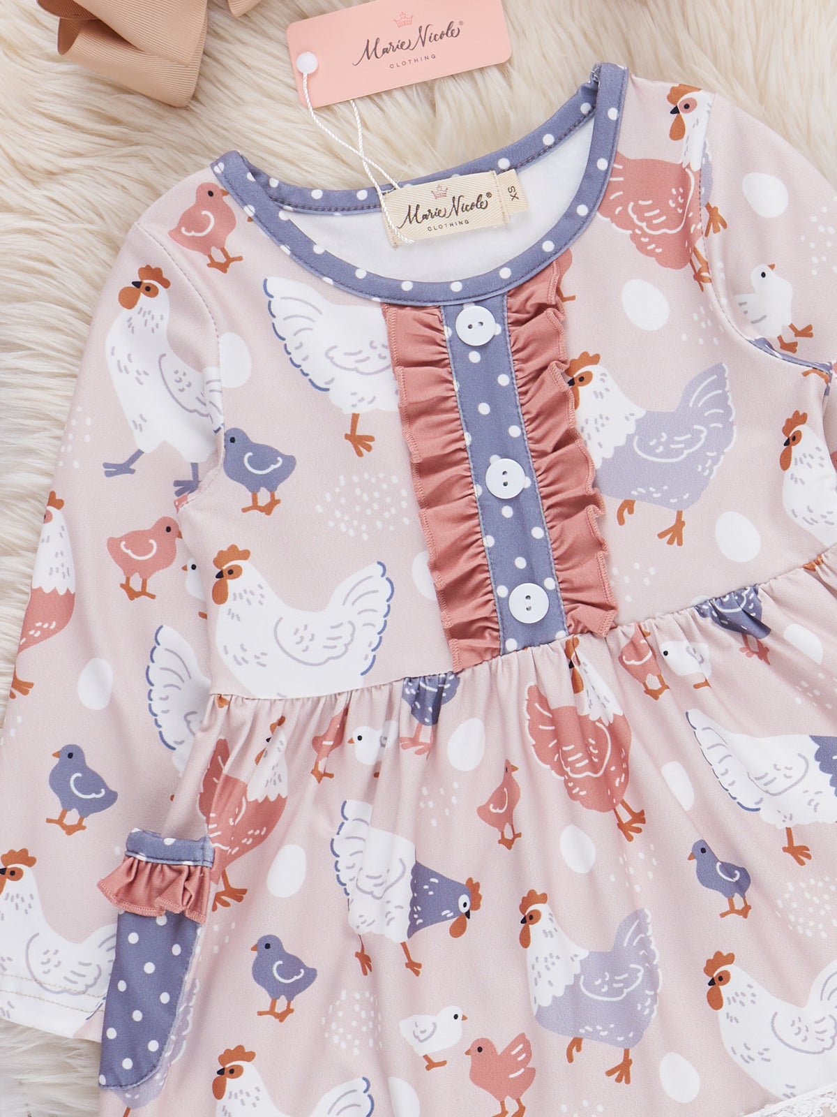 Henhouse Haven Dress - Marie Nicole Clothing