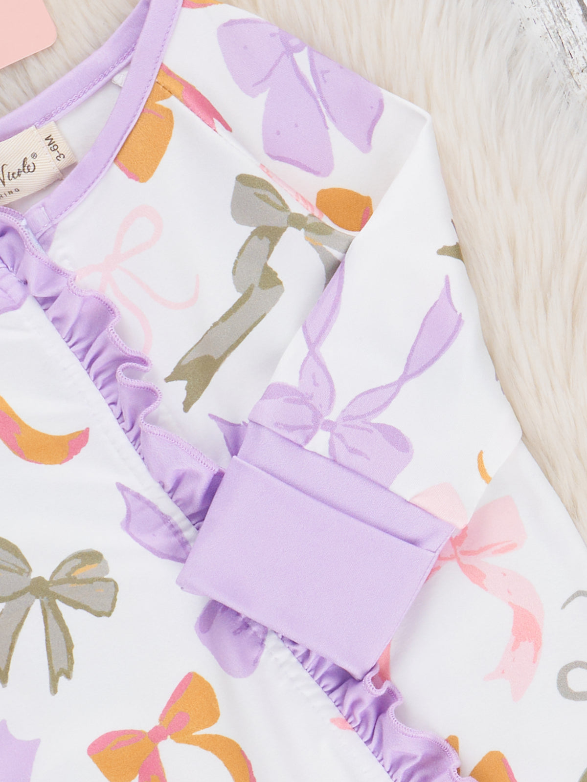 Bundle of Bows Sleeper Pajamas - Marie Nicole Clothing