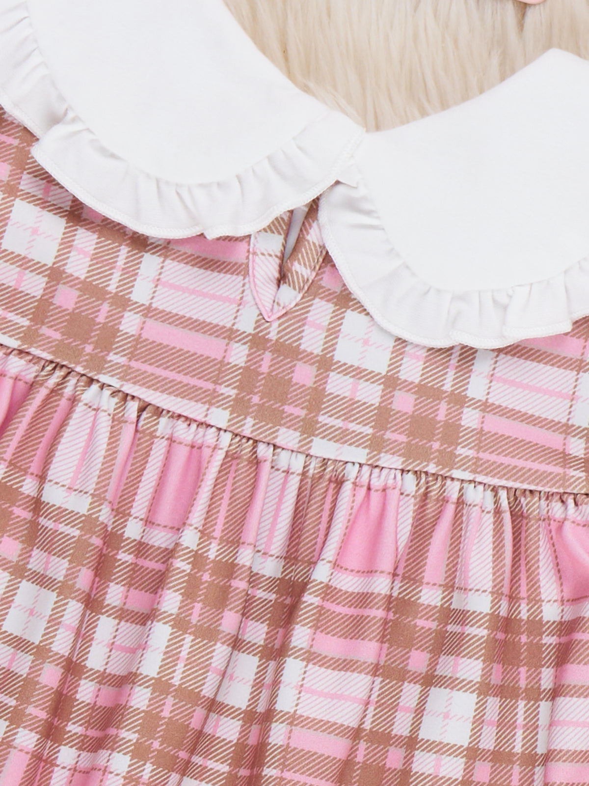 Cowgirl Cutie Boots Embroidered Plaid Dress - Marie Nicole Clothing