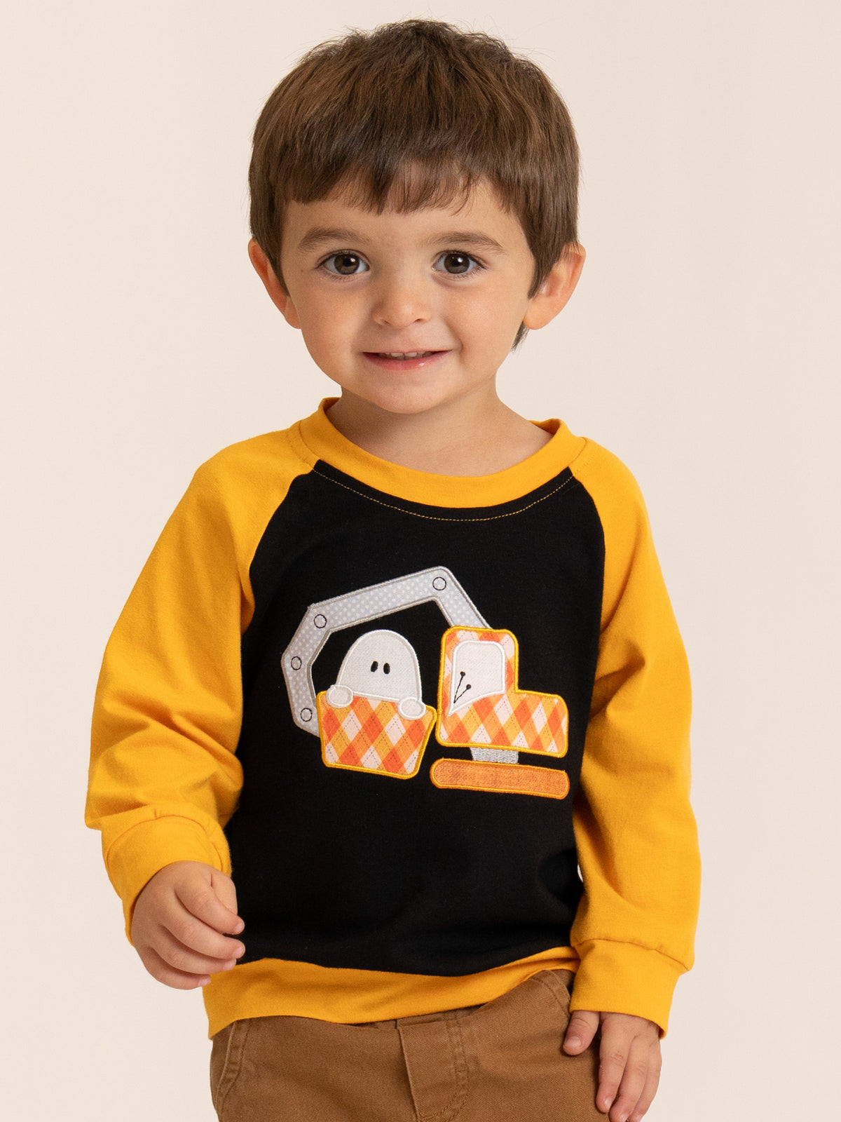 Boo Crew Builders Embroidered Top - Marie Nicole Clothing