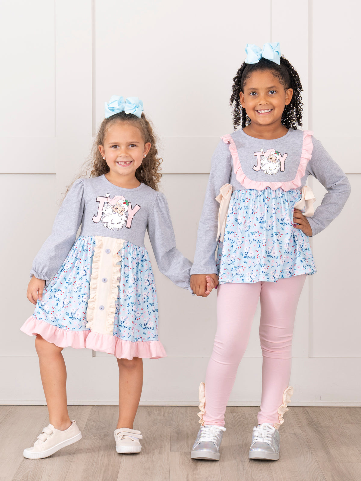 Joyful Blooms Ruffle Outfit - Marie Nicole Clothing