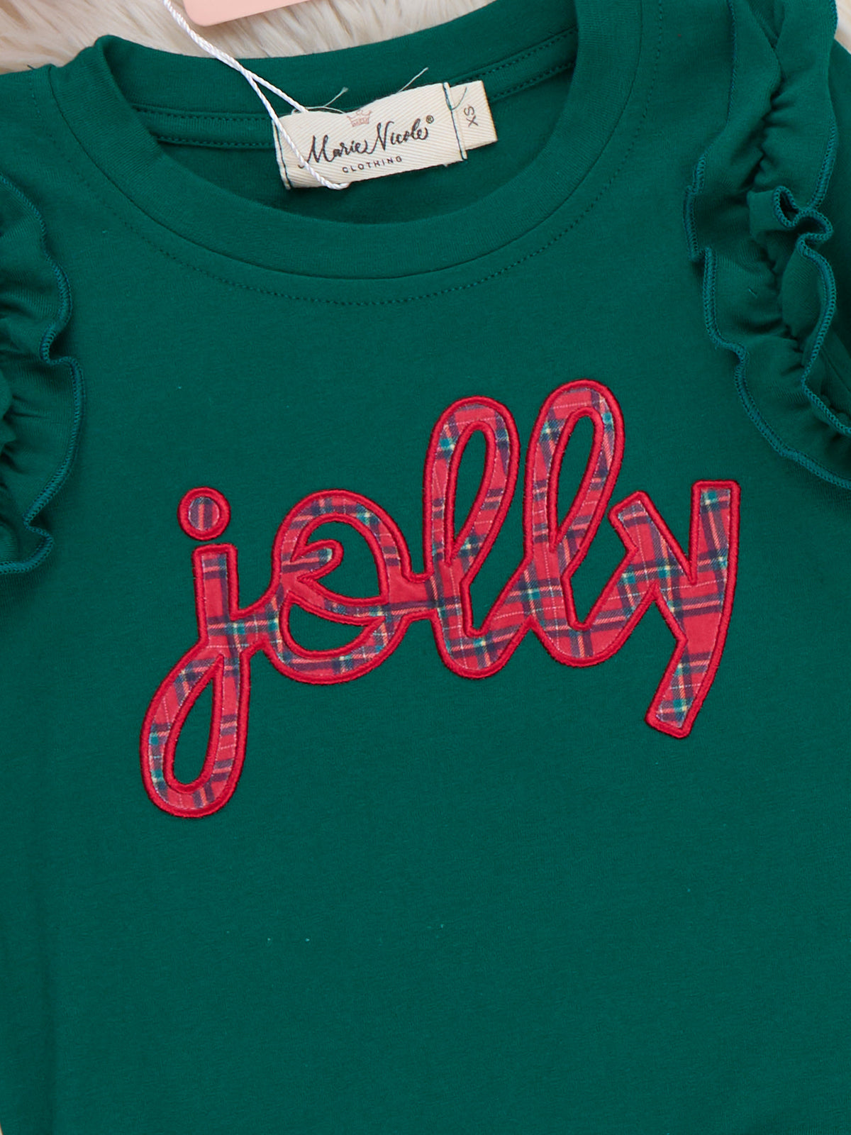 Jolly Dance Embroidered Bell Bottom Outfit - Marie Nicole Clothing