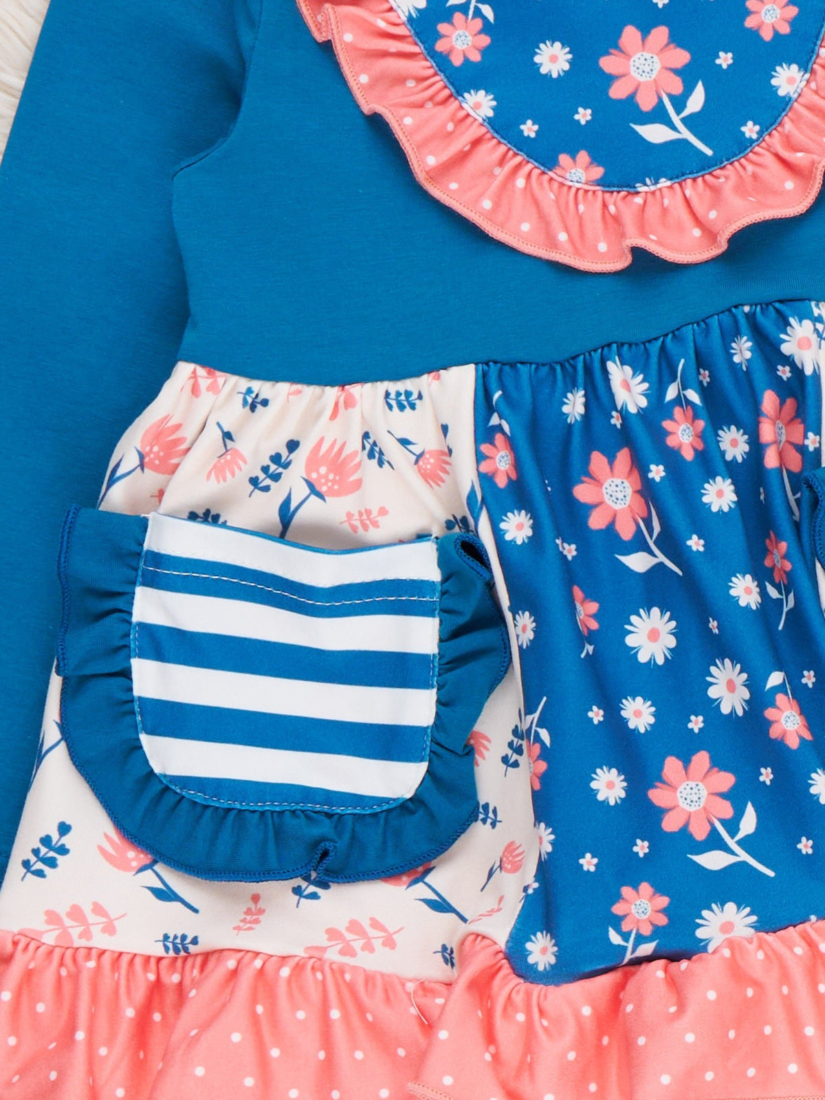 Bluebell Blooms Pocket Flara Bells Outfit - Marie Nicole Clothing