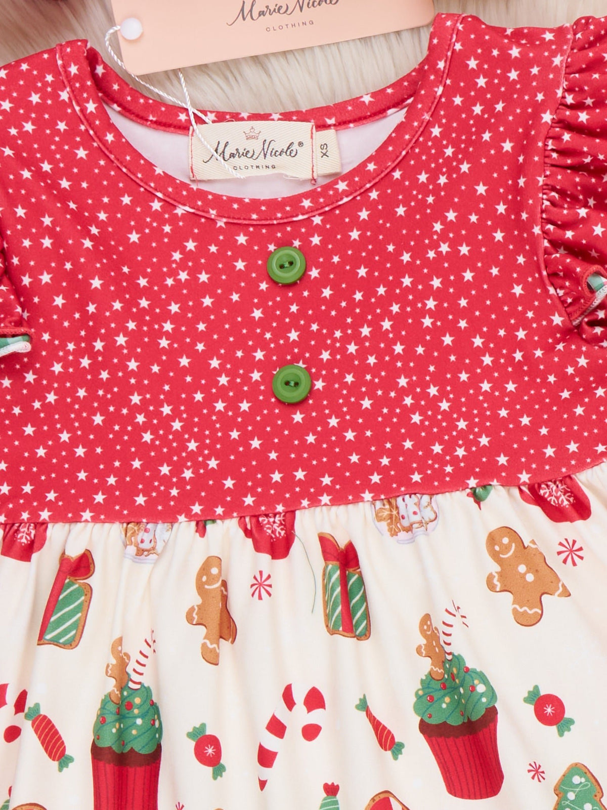 Festive Bakery Treats Ruffle Outfit - Marie Nicole Clothing