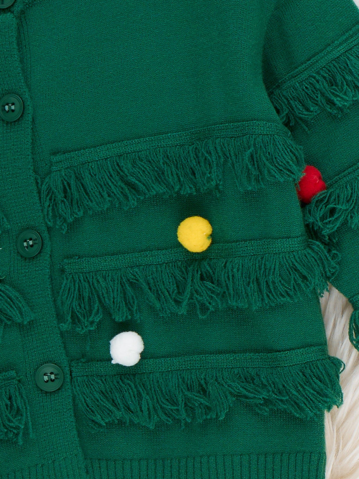 Fa La La Festive Christmas Sweater - Marie Nicole Clothing