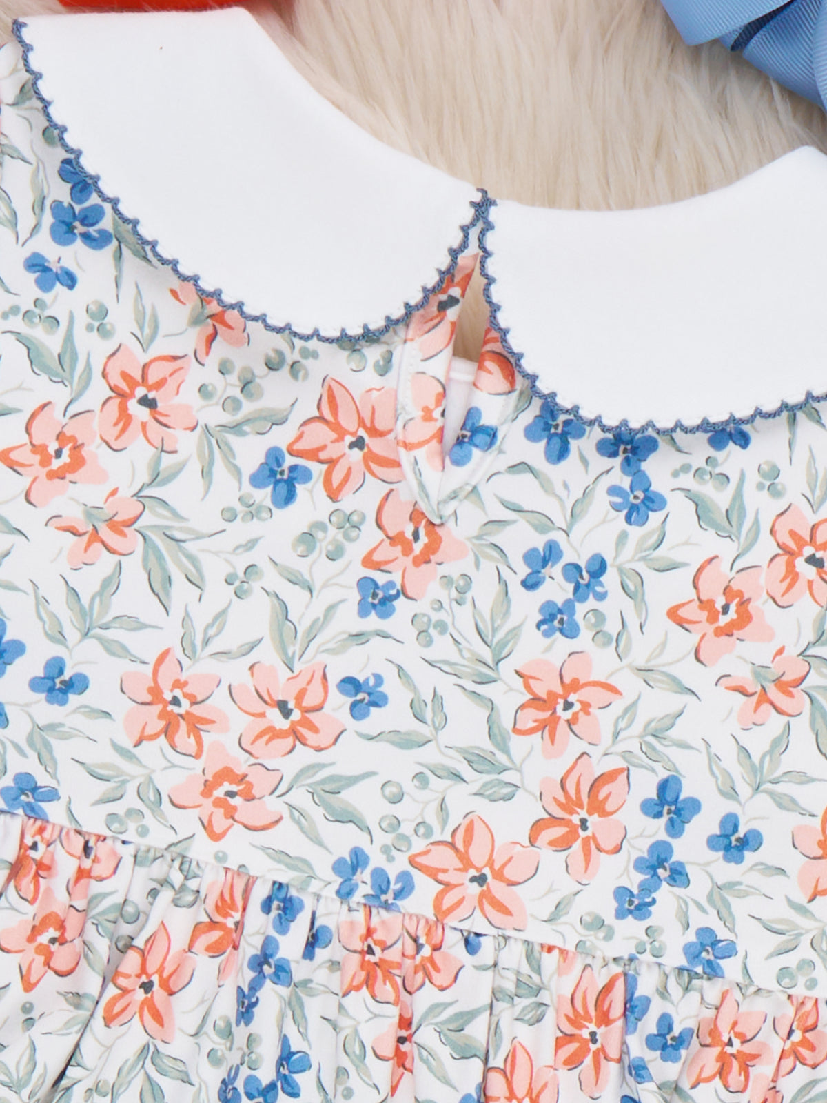 Graceful Floral "Jesus Loves Me" Dress - Marie Nicole Clothing