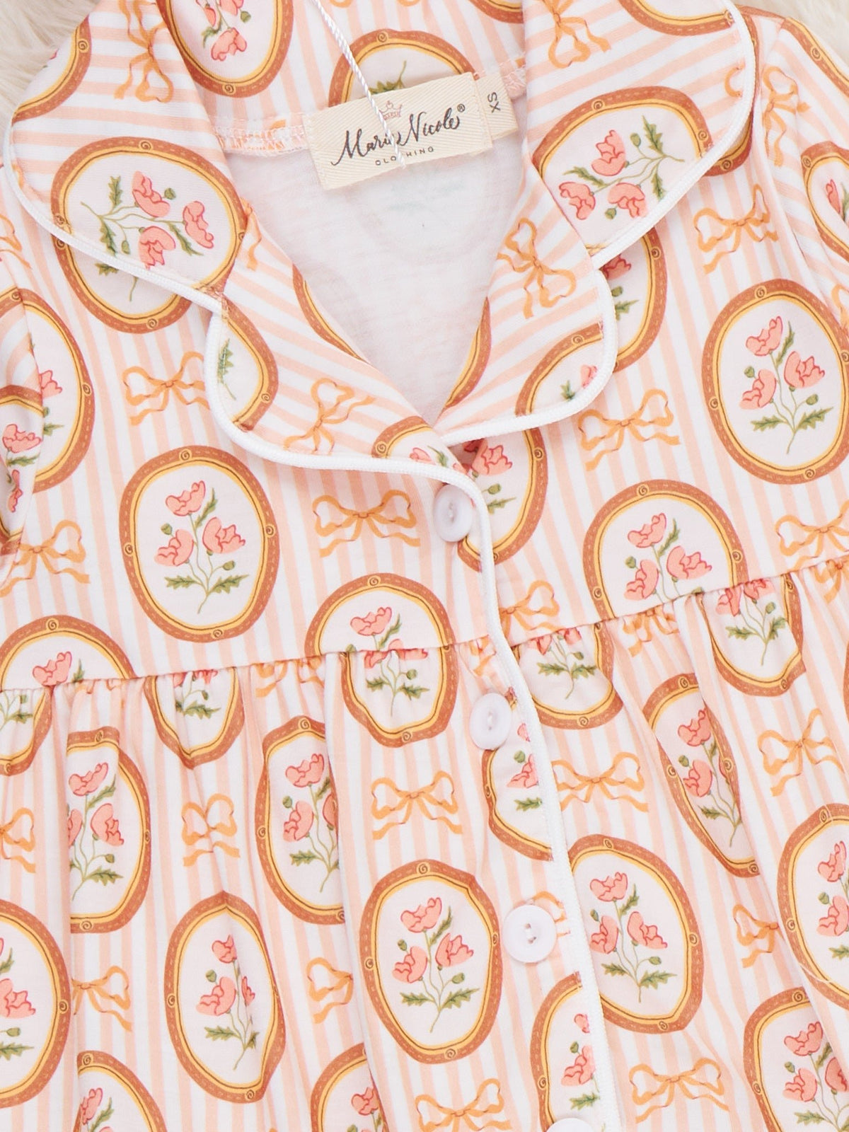 Paisley Swirl Pajamas - Marie Nicole Clothing