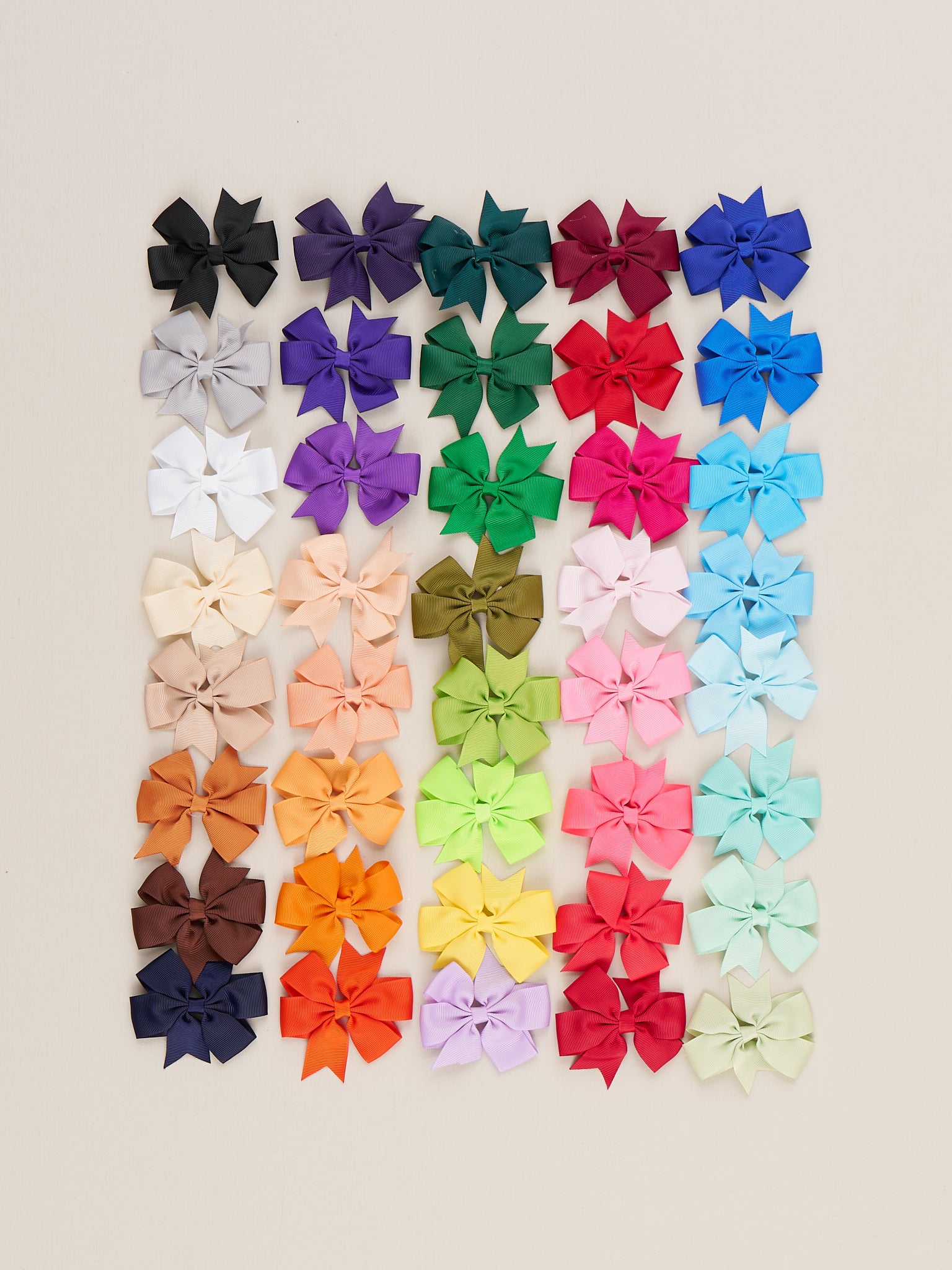 Ribbon Bow 3 Inch - 40 Piece Bundle - Marie Nicole Clothing