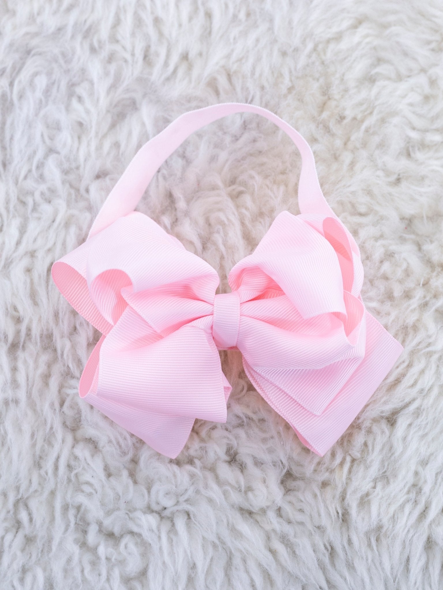 Double Layer Bow Headband 5 Inch - 29 Colors Available - Marie Nicole Clothing