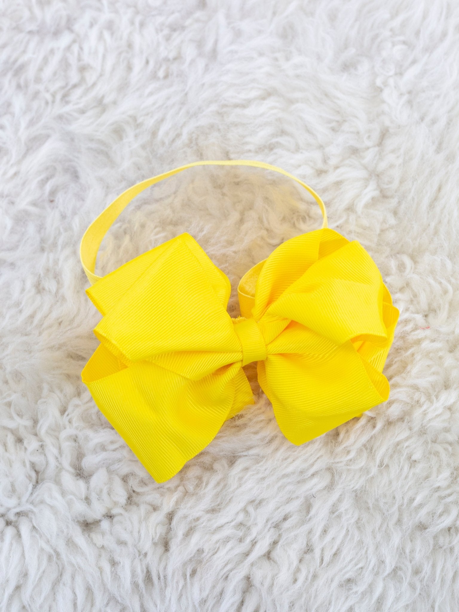 Double Layer Bow Headband 5 Inch - 29 Colors Available - Marie Nicole Clothing