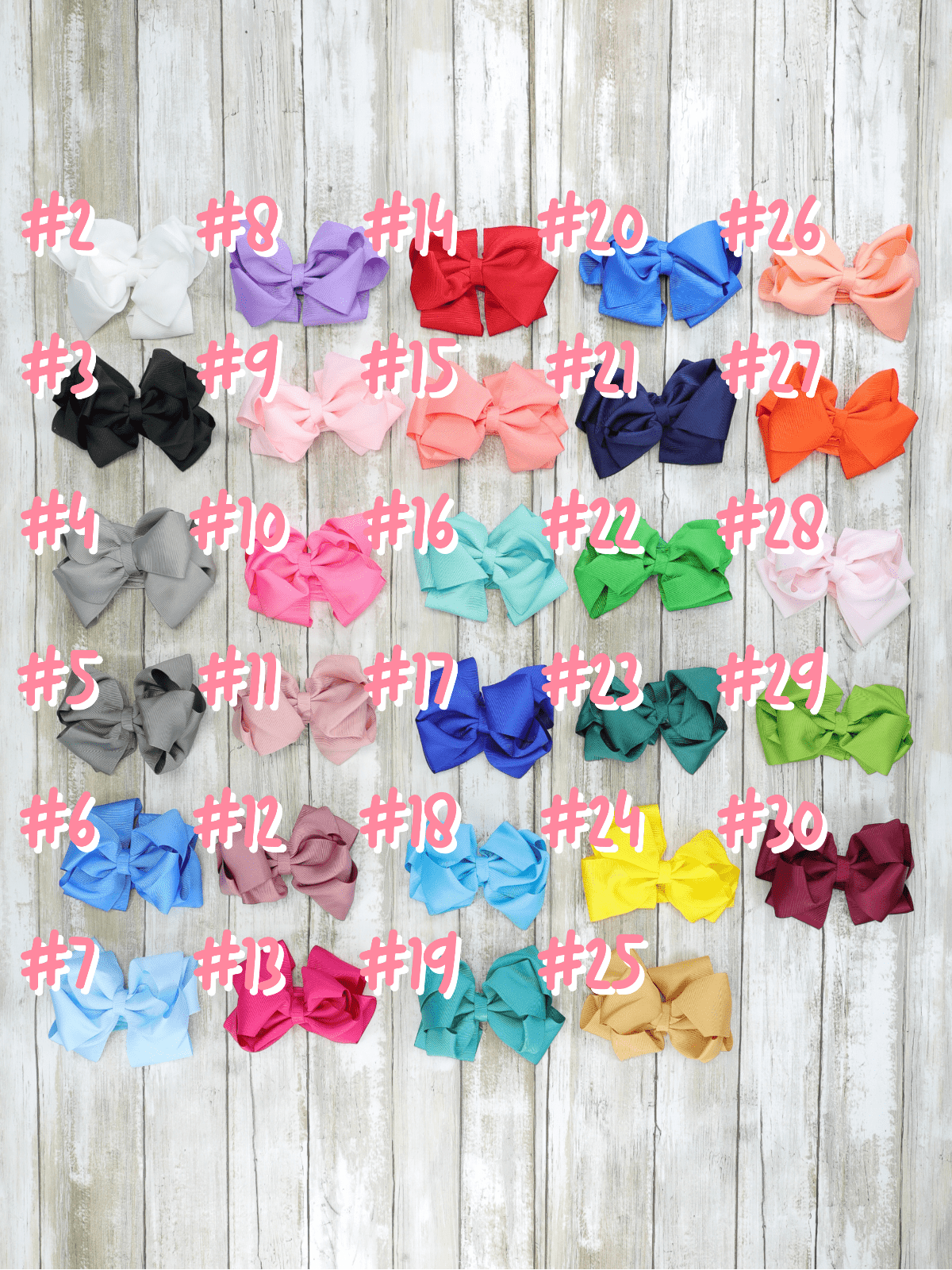 Double Layer Bow Headband 5 Inch - 29 Colors Available - Marie Nicole Clothing
