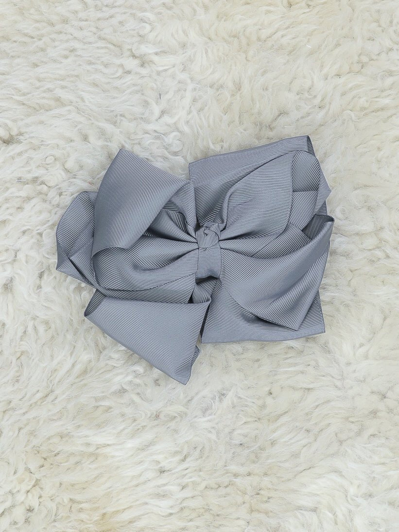 Double Layer Bows 6.5 Inch - 40 Colors Available - Marie Nicole Clothing