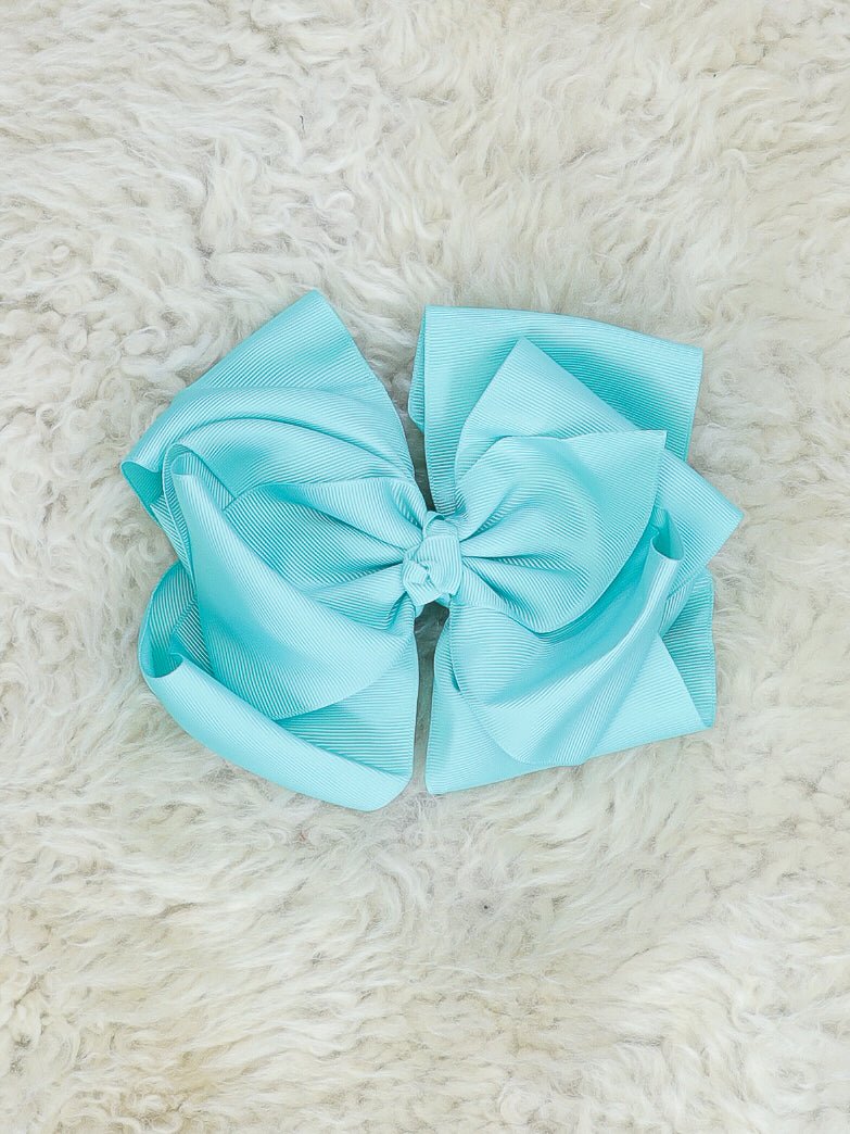 Double Layer Bows 6.5 Inch - 40 Colors Available - Marie Nicole Clothing