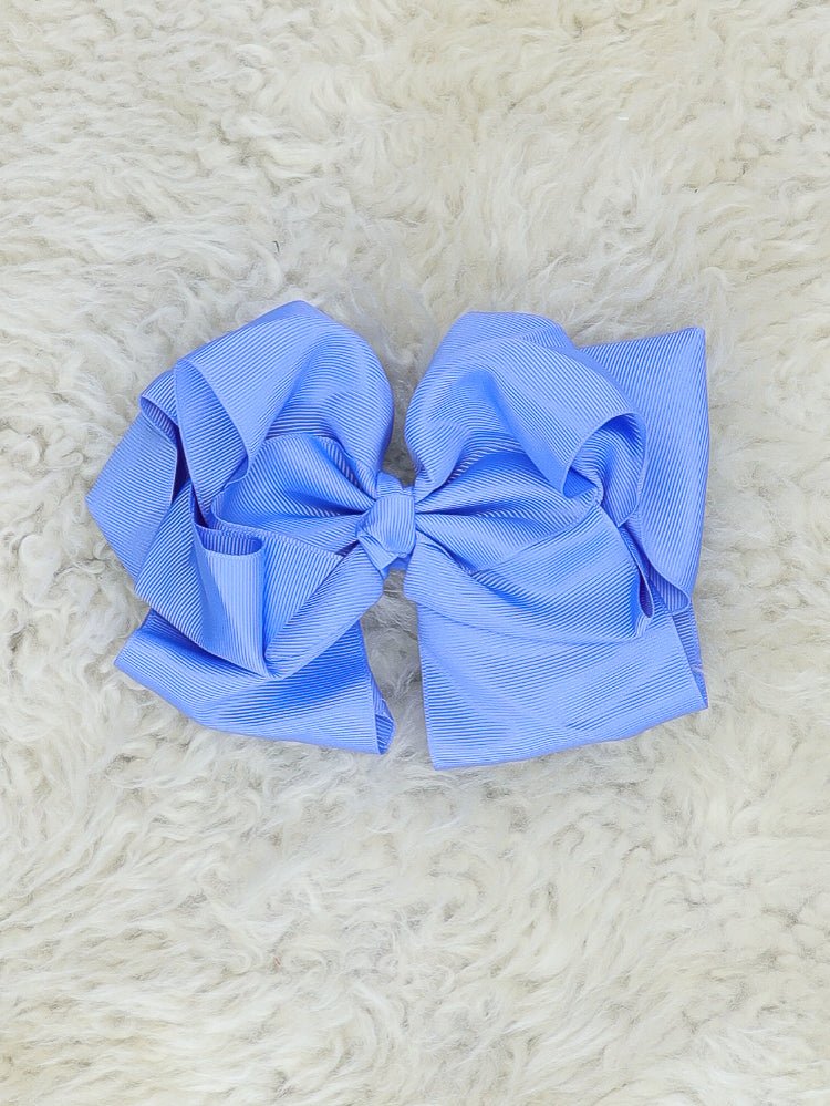 Double Layer Bows 6.5 Inch - 40 Colors Available - Marie Nicole Clothing