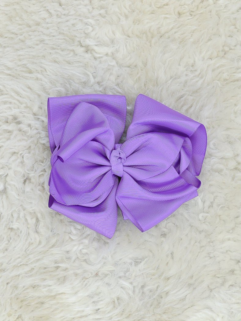Double Layer Bows 6.5 Inch - 40 Colors Available - Marie Nicole Clothing