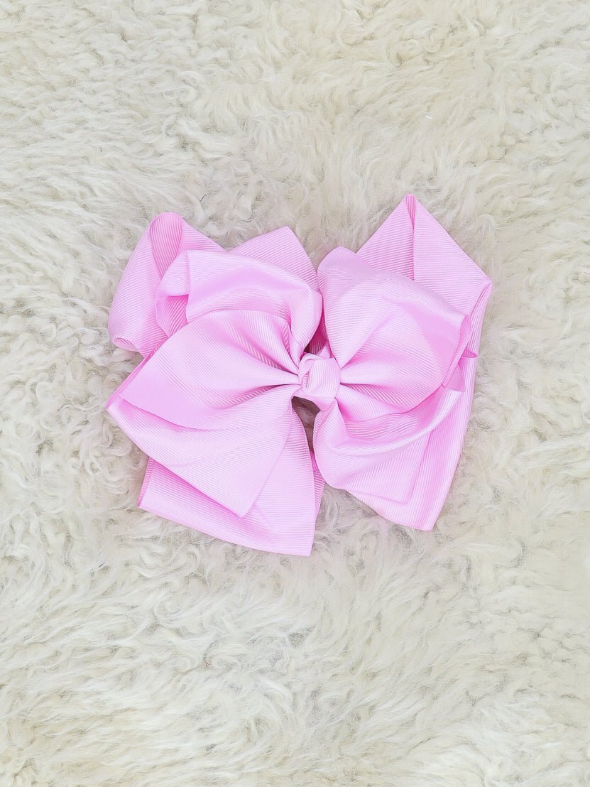Double Layer Bows 6.5 Inch - 40 Colors Available - Marie Nicole Clothing