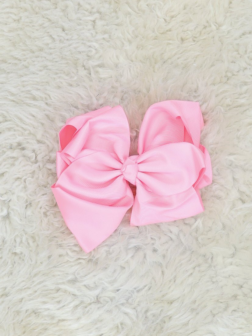 Double Layer Bows 6.5 Inch - 40 Colors Available - Marie Nicole Clothing