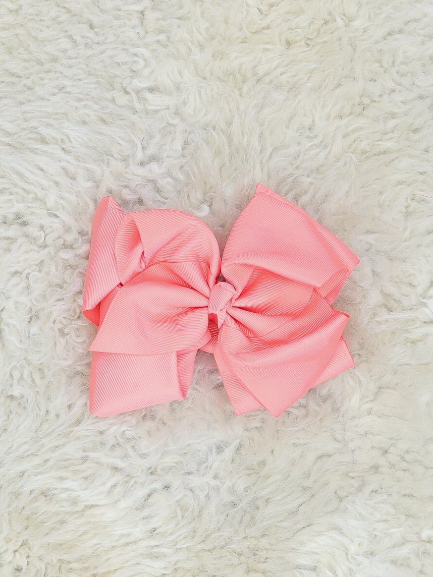 Double Layer Bows 6.5 Inch - 40 Colors Available - Marie Nicole Clothing