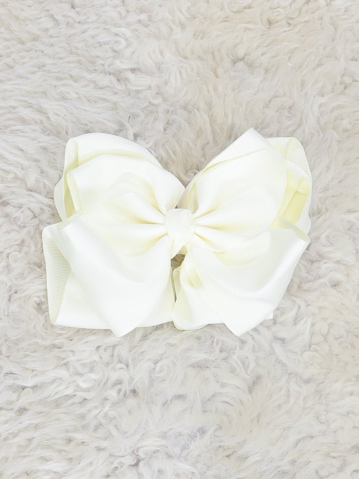 Double Layer Bows 6.5 Inch - 40 Colors Available - Marie Nicole Clothing