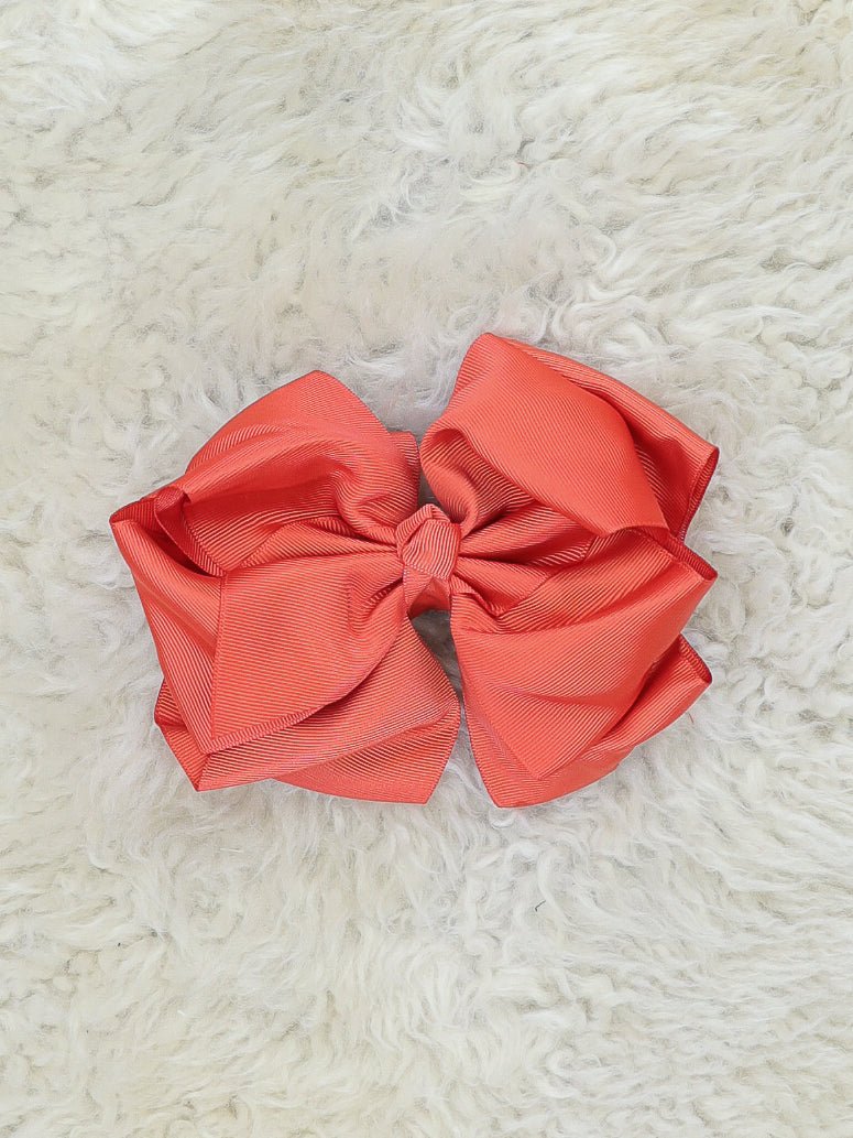 Double Layer Bows 6.5 Inch - 40 Colors Available - Marie Nicole Clothing