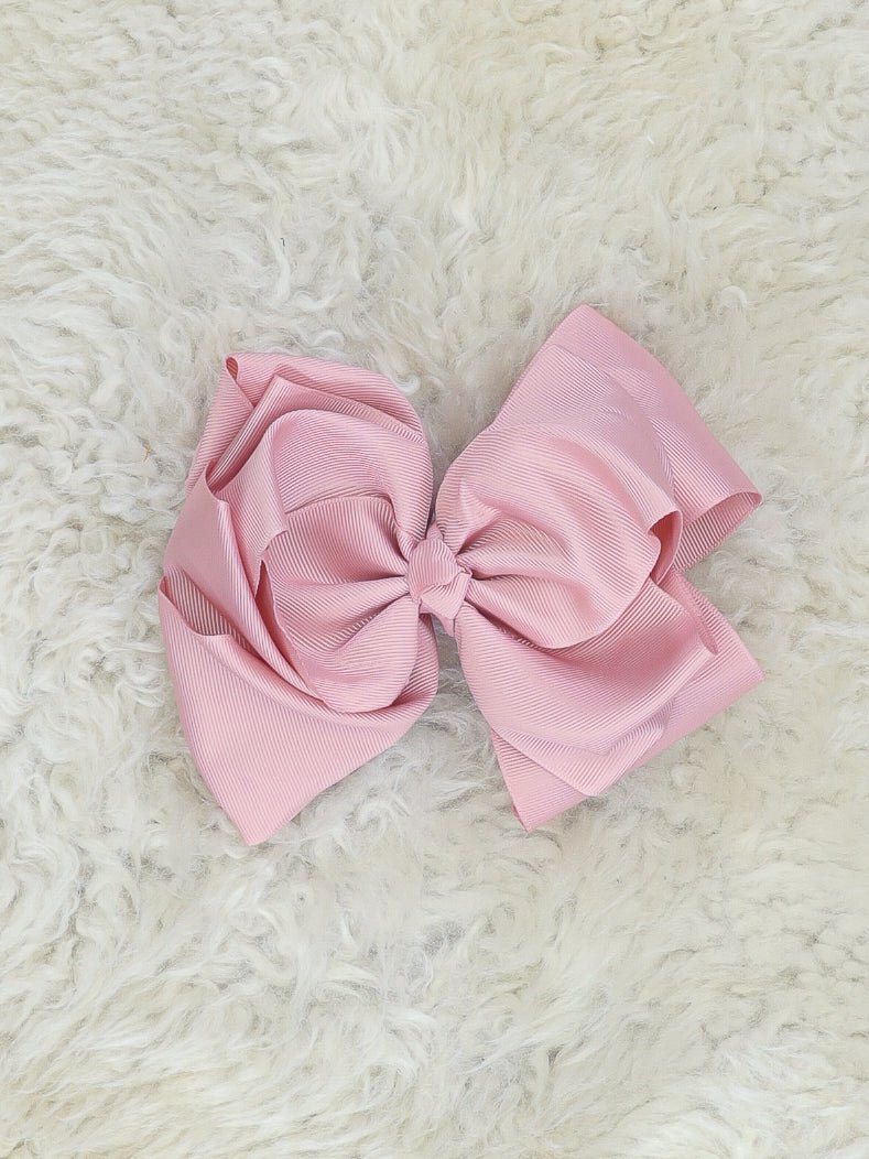 Double Layer Bows 6.5 Inch - 40 Colors Available - Marie Nicole Clothing