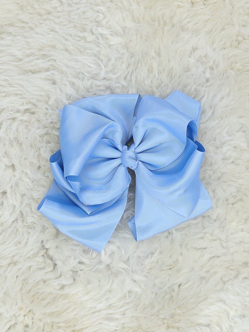 Double Layer Bows 6.5 Inch - 40 Colors Available - Marie Nicole Clothing
