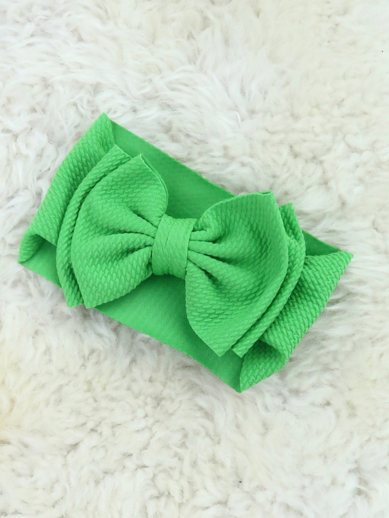 Double Layer Waffle Bow Headwrap - 32 Colors Available - Marie Nicole Clothing