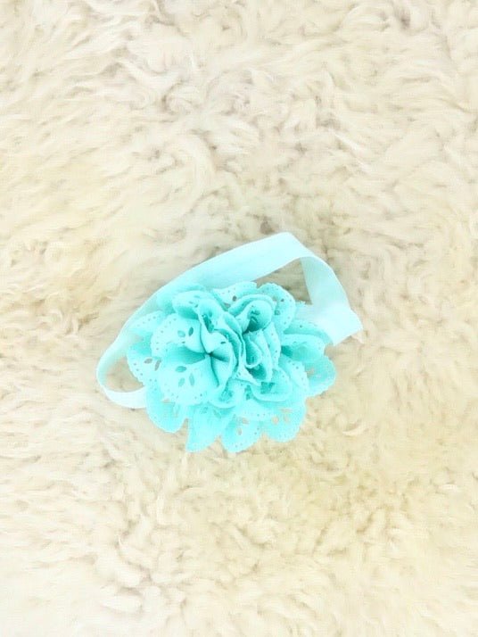 3 Inch Eyelet Lace Headband 9 Colors Available - Marie Nicole Clothing