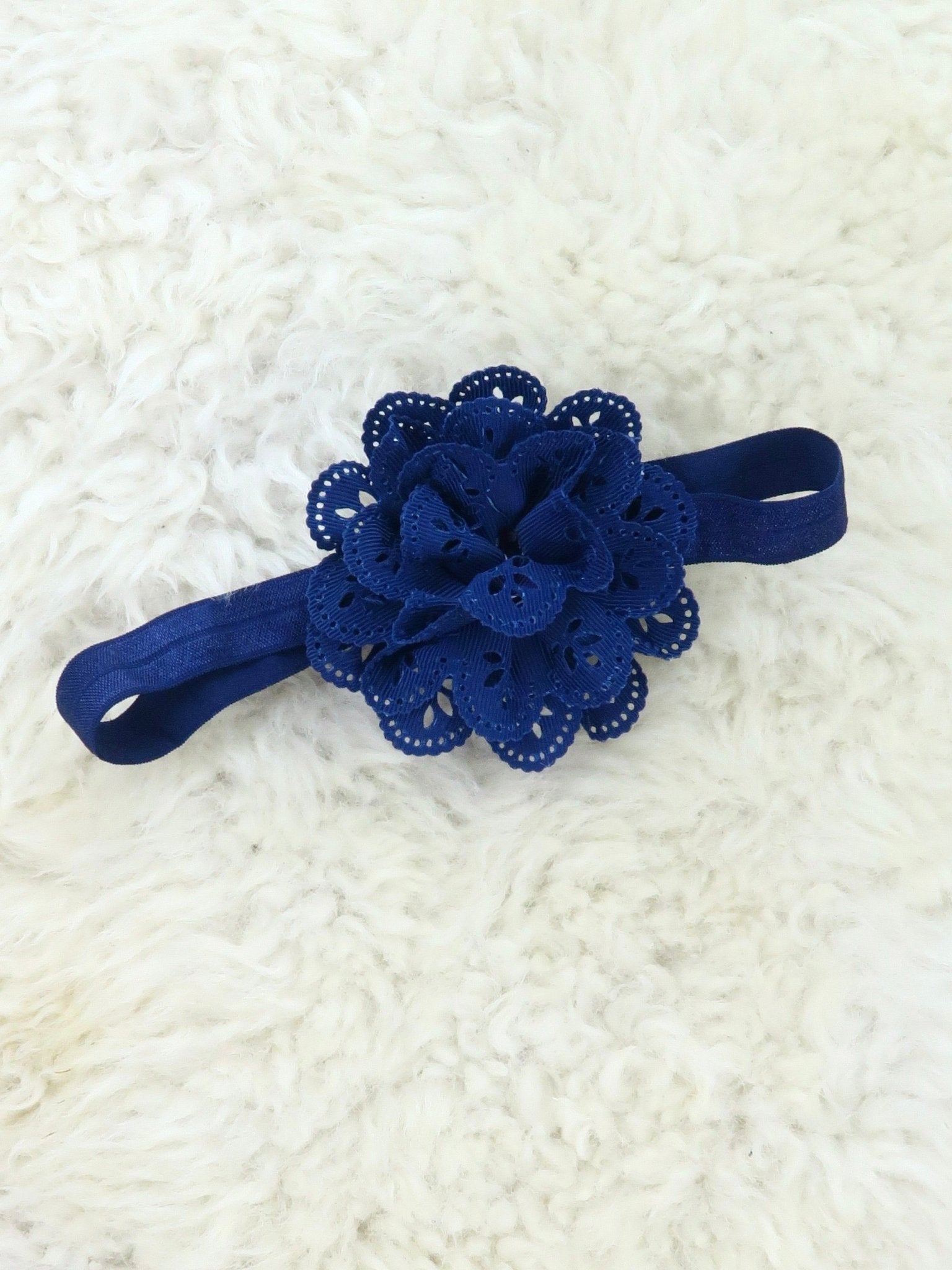 3 Inch Eyelet Lace Headband 9 Colors Available - Marie Nicole Clothing
