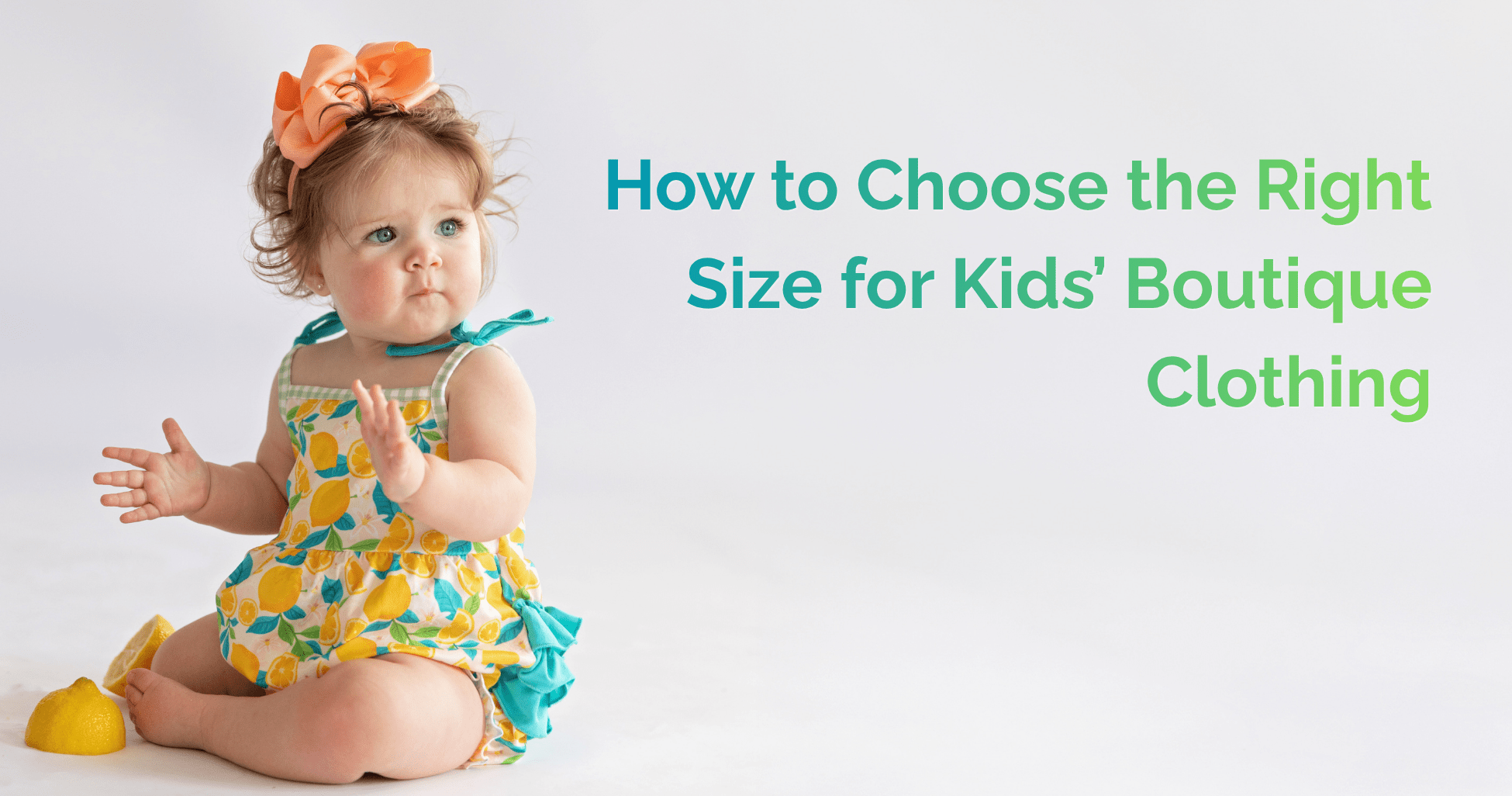 How to Choose the Right Size for Kids’ Boutique Clothing - Marie Nicole Clothing