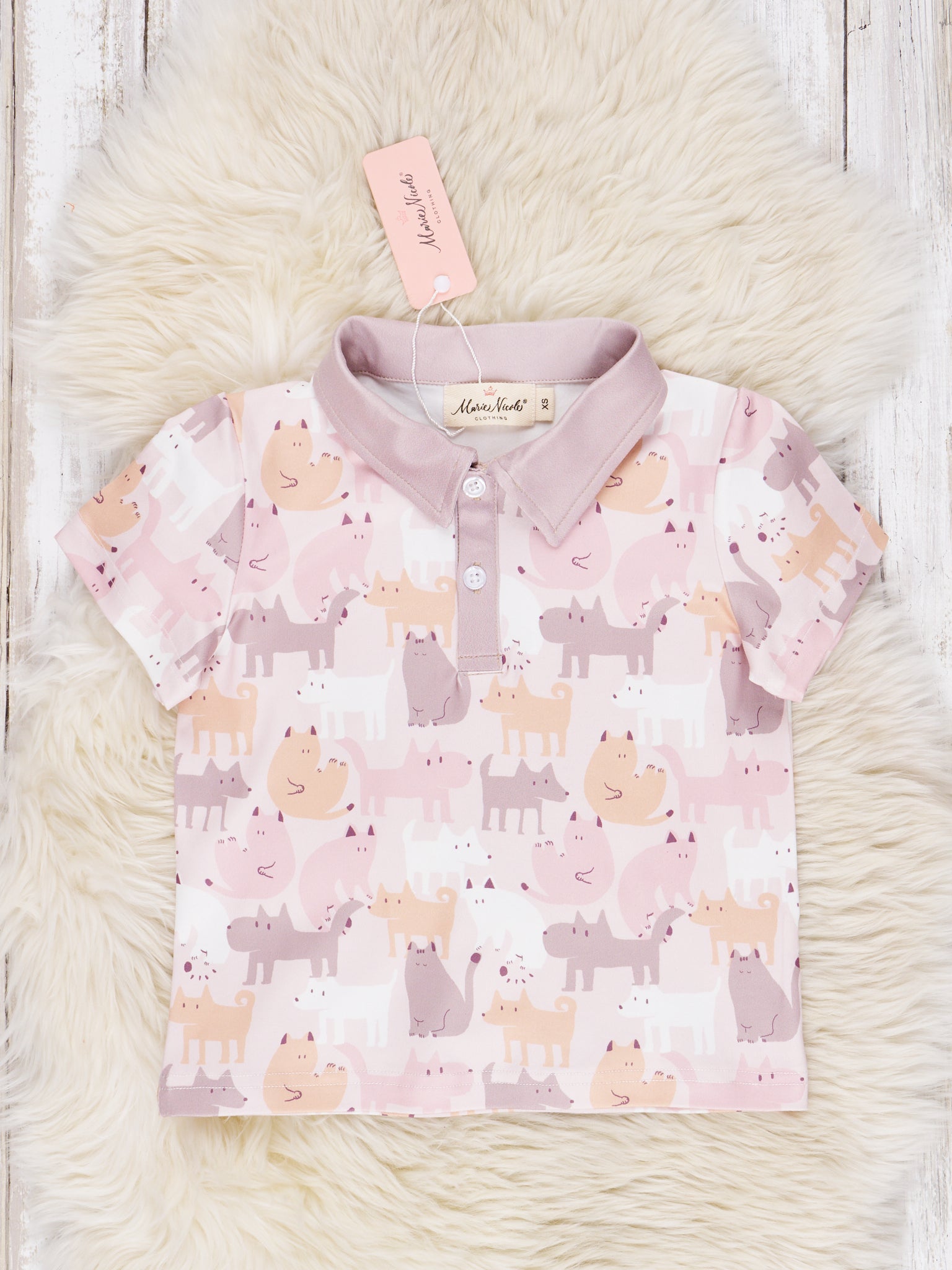 Animals Polo - Marie Nicole Clothing