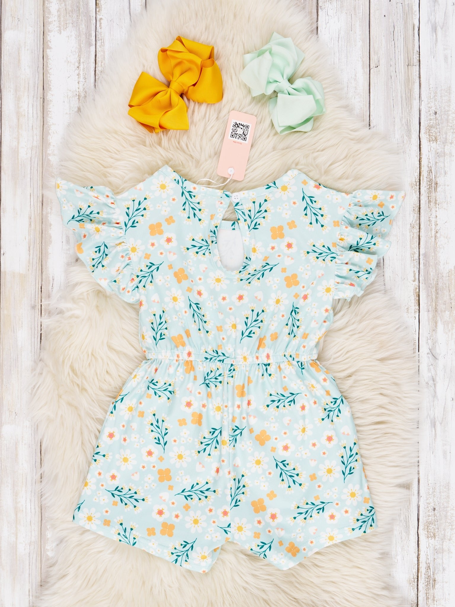 Daisy Flutter Sleeve Jumpsuit - Marie Nicole Clothing