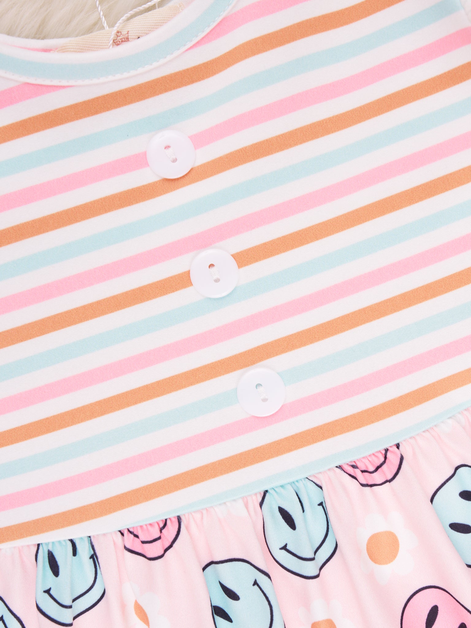 Smiles & Daisies Ruffle Dress - Marie Nicole Clothing
