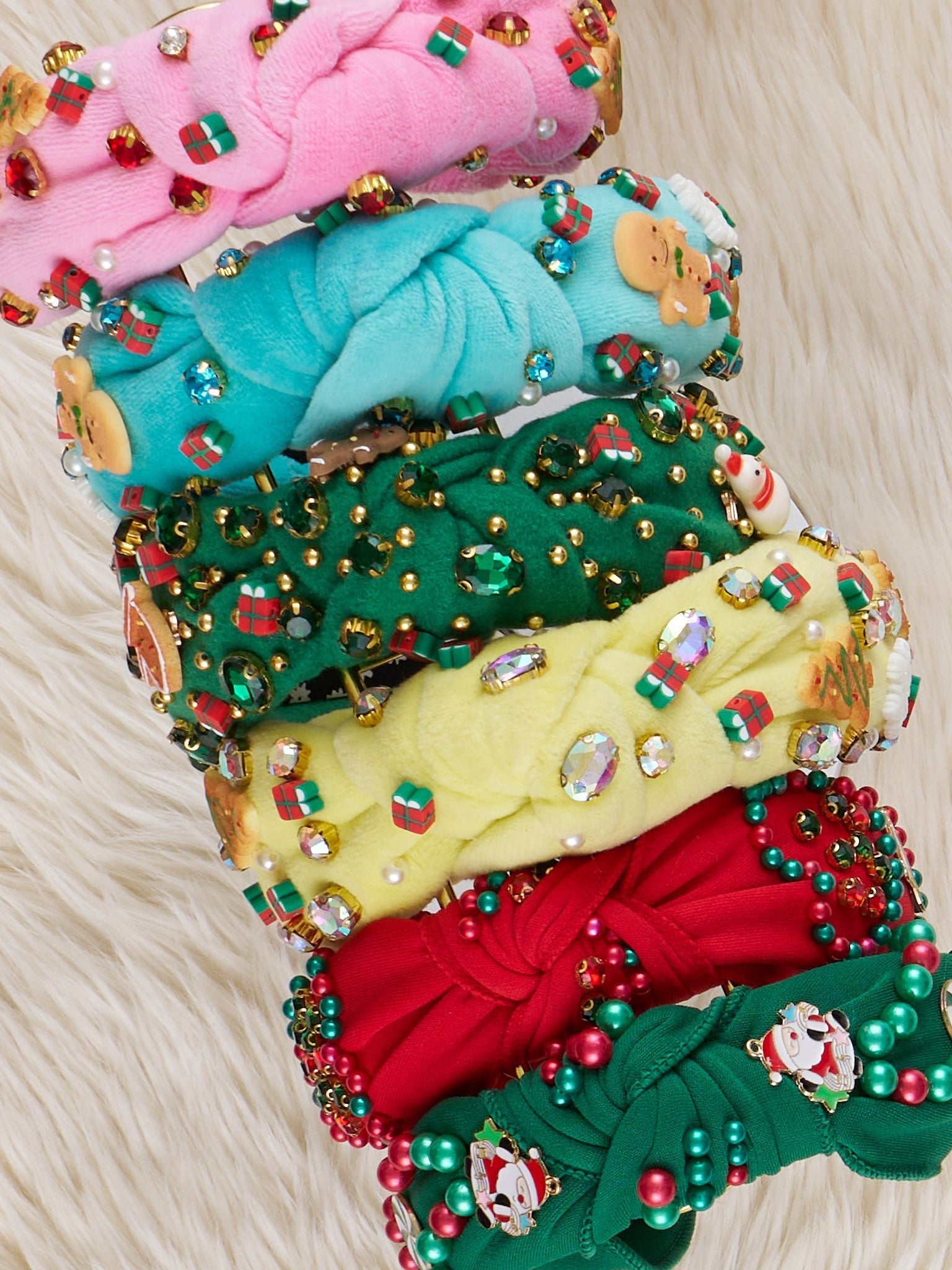 Lovely Holiday Wishes Charm Headband - Marie Nicole Clothing