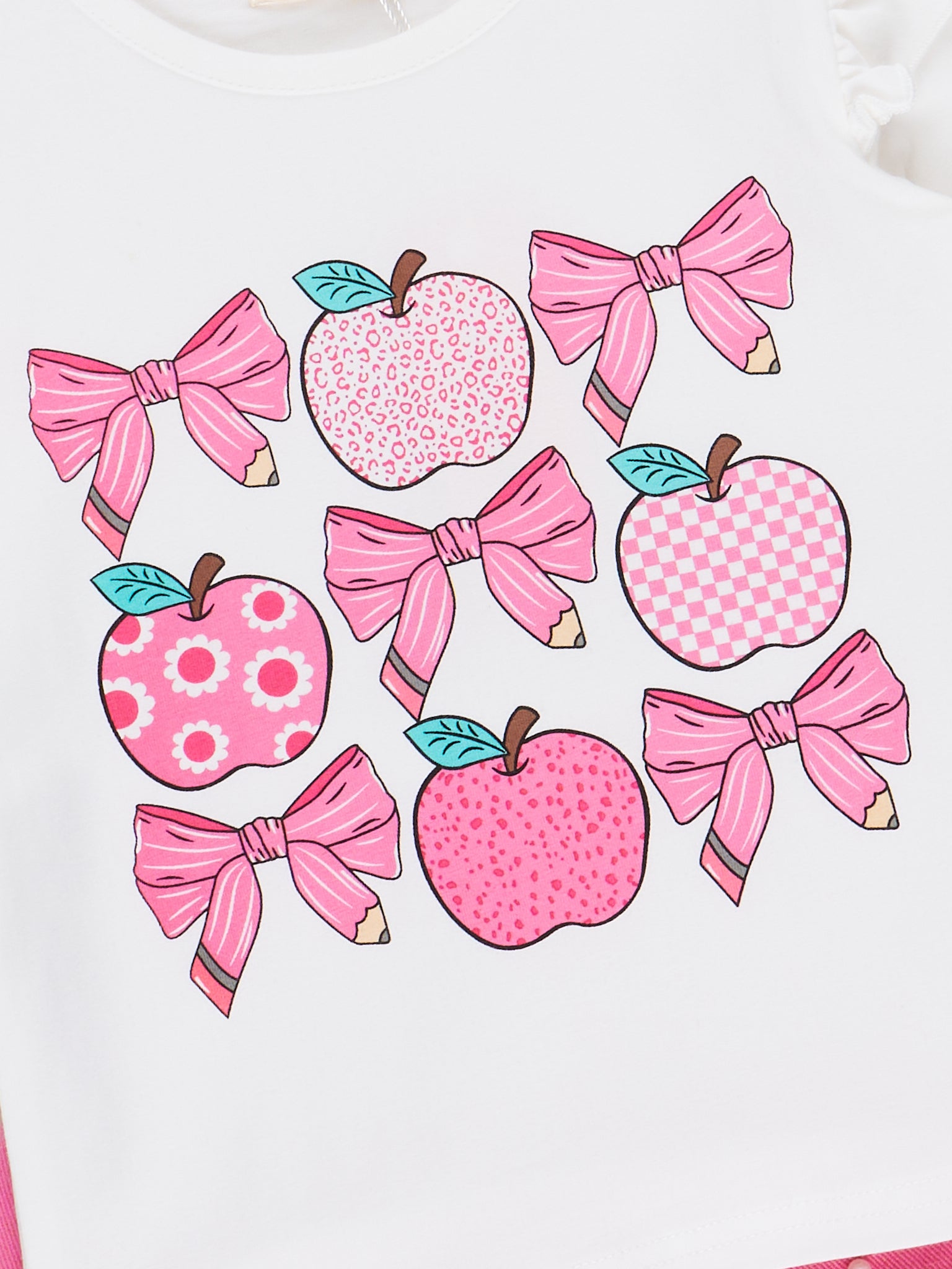 Pearly Apples Bows Outfit - Marie Nicole Clothing