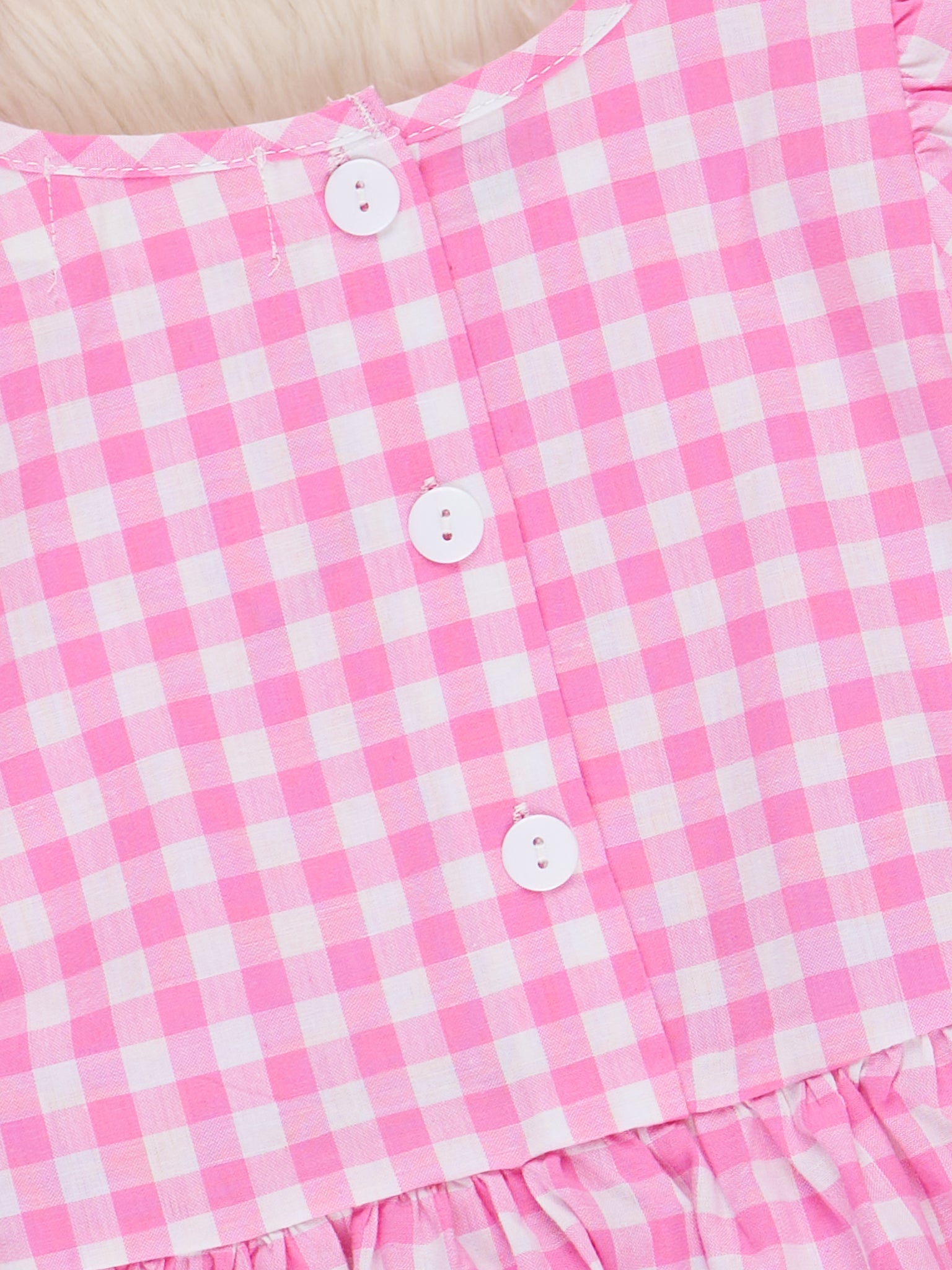 Gingham Bow Pencil Denim Outfit - Marie Nicole Clothing