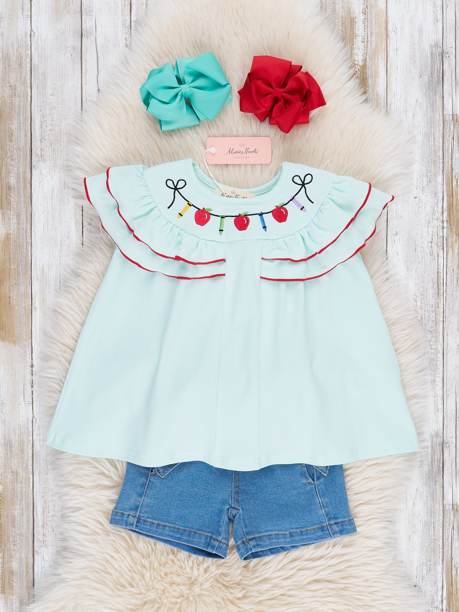 Best in Class Denim Outfit - Marie Nicole Clothing