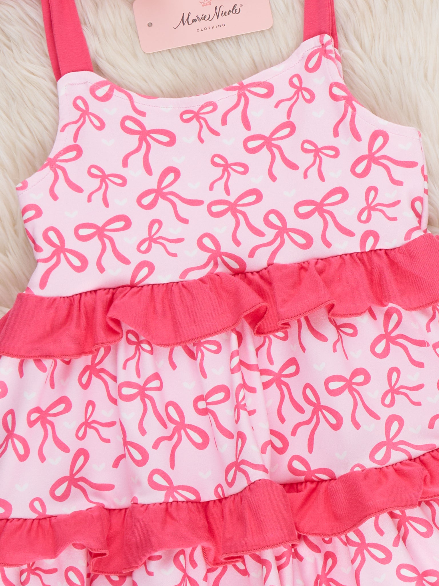 Bow - tiful Twirl Dress - Marie Nicole Clothing