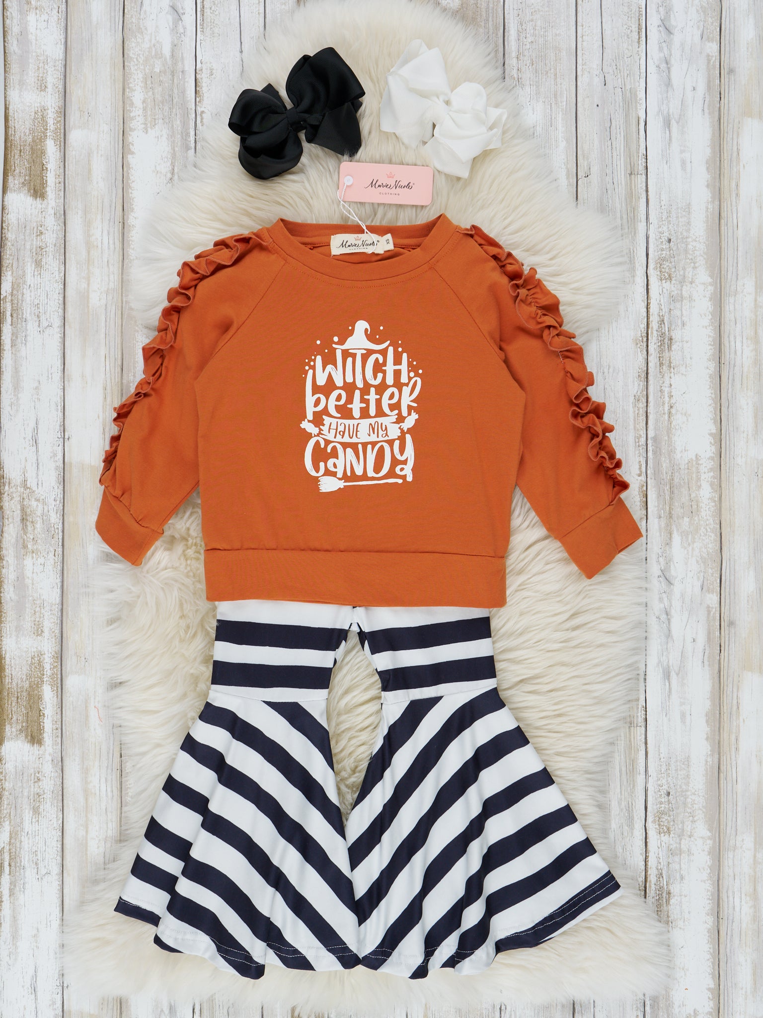 "Have My Candy" Bell Bottom Outfit - Marie Nicole Clothing