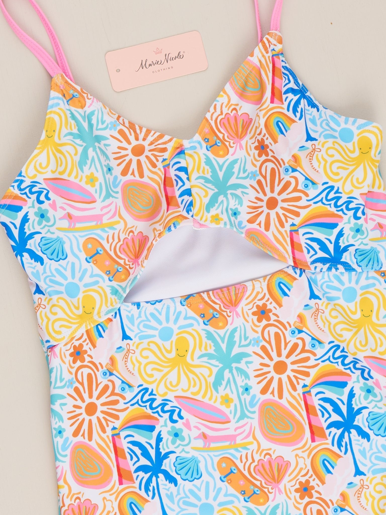 Family Tropical Beach Swimsuit - Mom - Marie Nicole Clothing