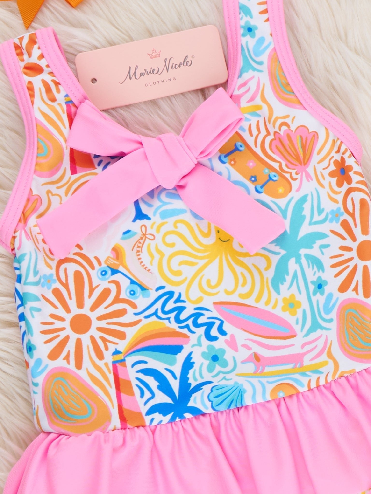 Family Tropical Beach Swimsuit - Girl - Marie Nicole Clothing