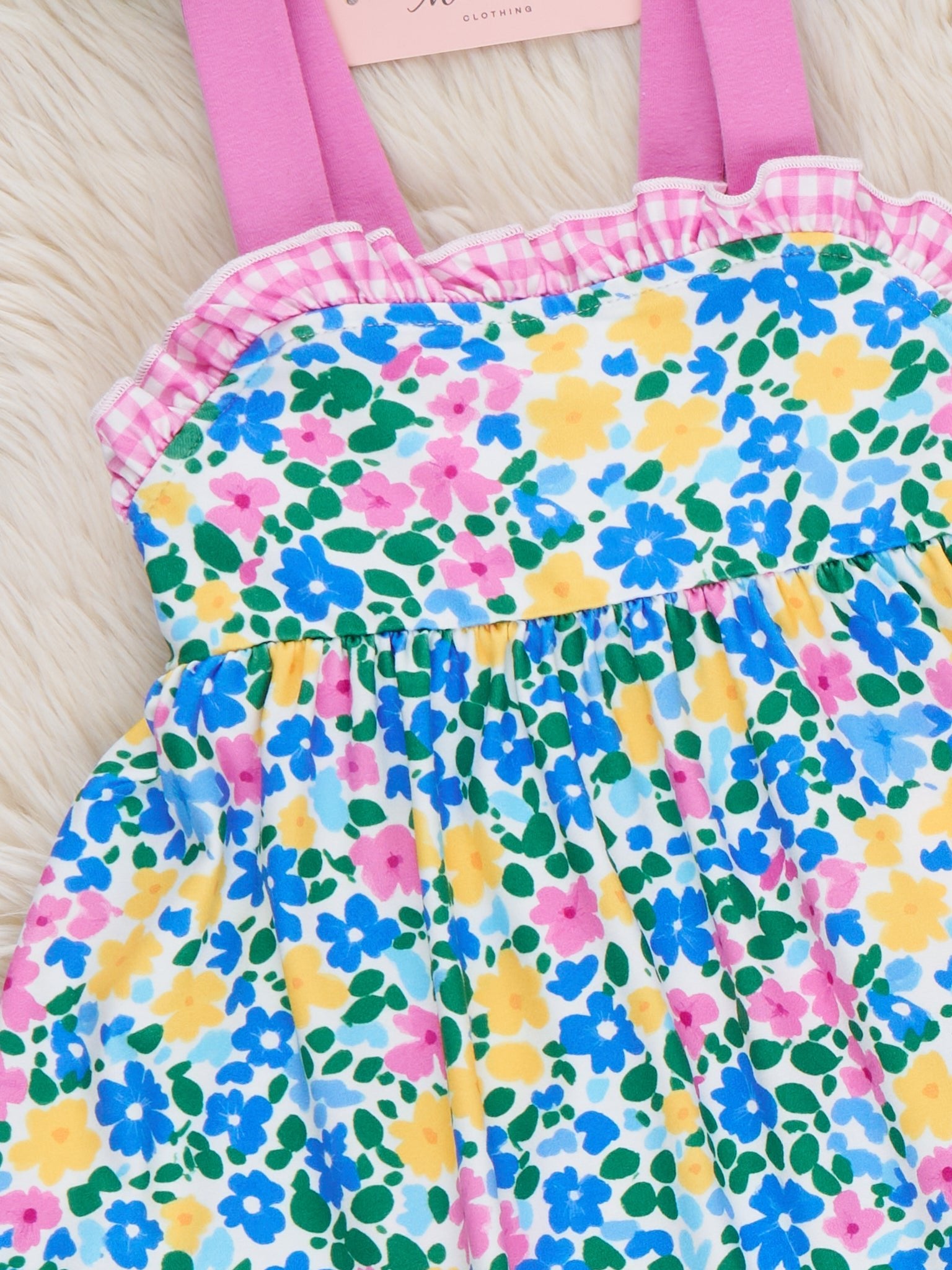 Blooming Garden Floral Ruffle Outfit - Marie Nicole Clothing