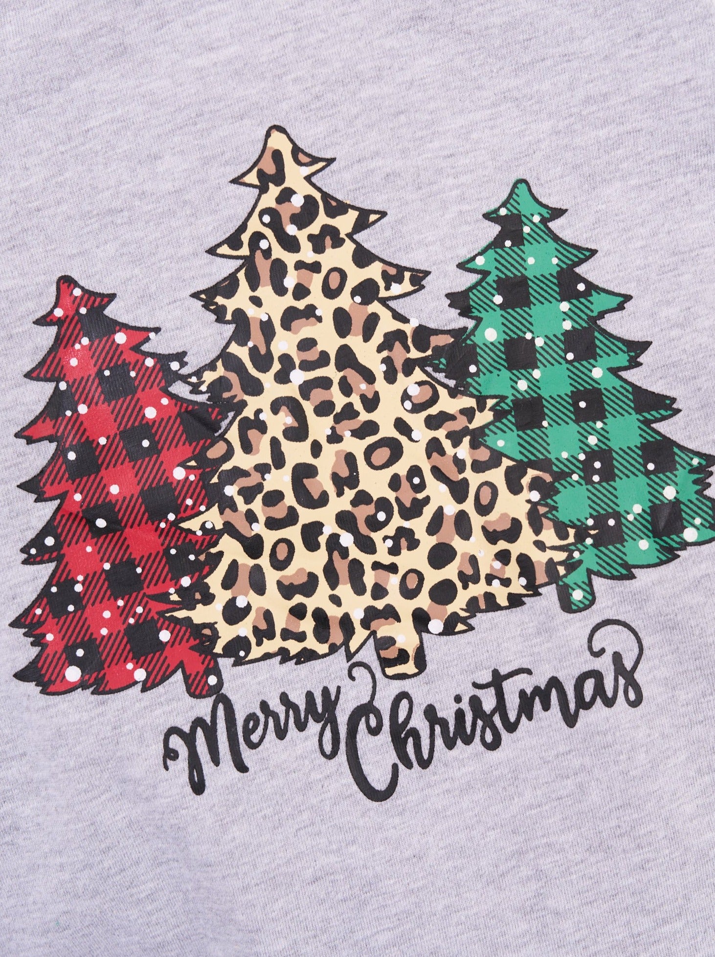 Green Christmas Leopard Raglan Romper - Marie Nicole Clothing